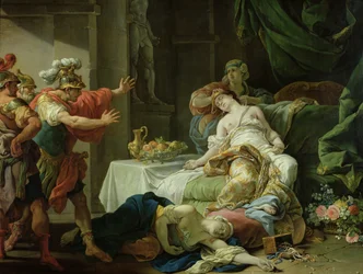 La Mort de Cléopâtre, 1755